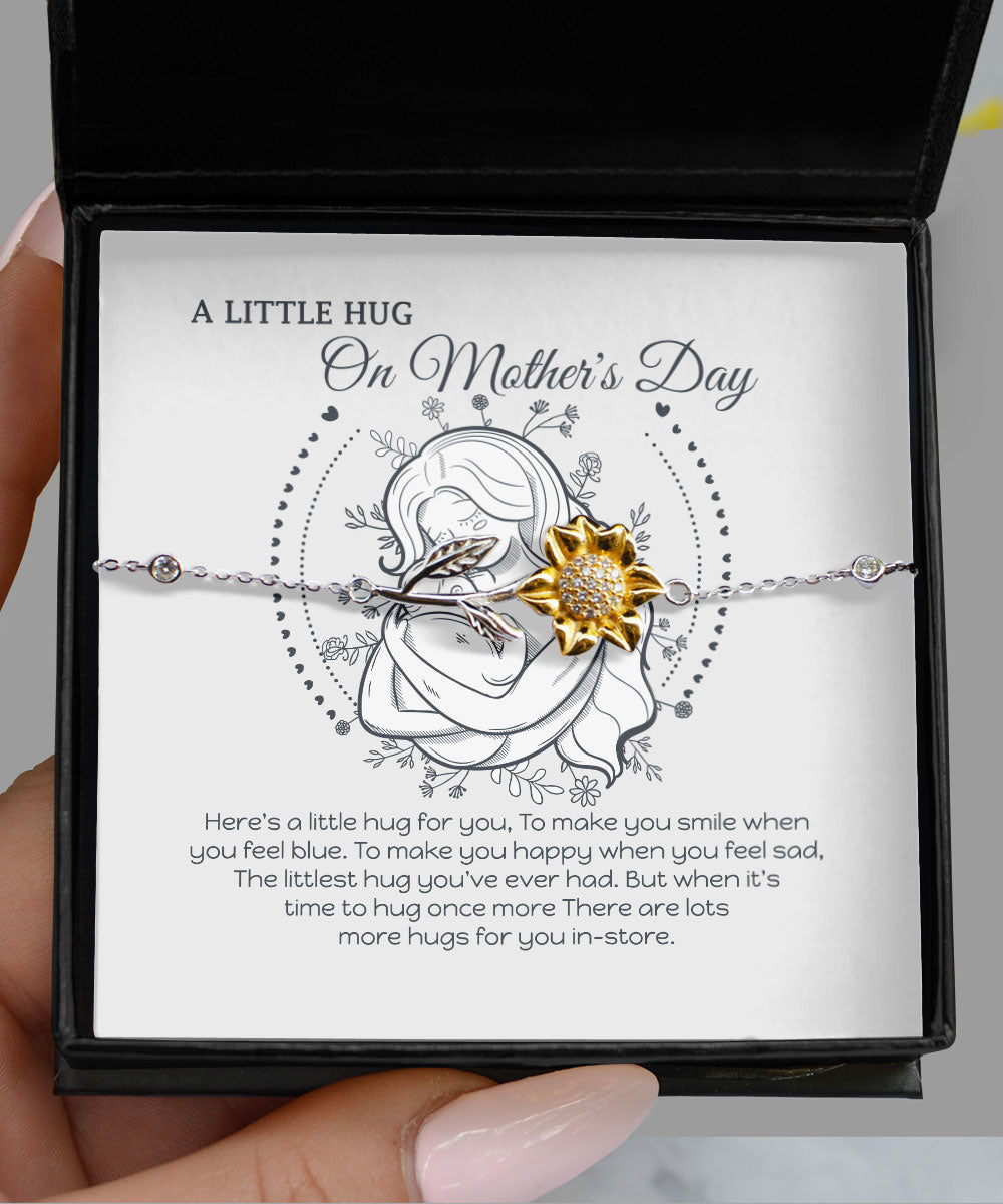 To Make You Smile When You Feel Blue Sunflower Bracelet Gift For Mom Toptrendygear