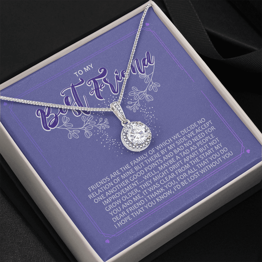 To My Best Friend I Miss You 2 Eternal Hope Necklace