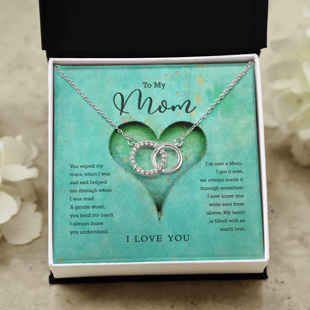 To My Mom My Heart Is Filled With So Much Love Perfect Pair Necklace Toptrendygear