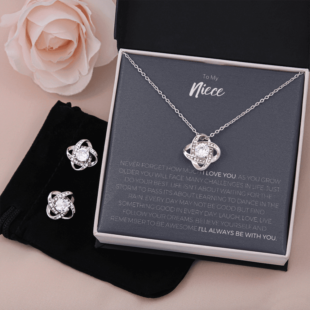 Gift For Niece I Will Always Be With You Love Knot