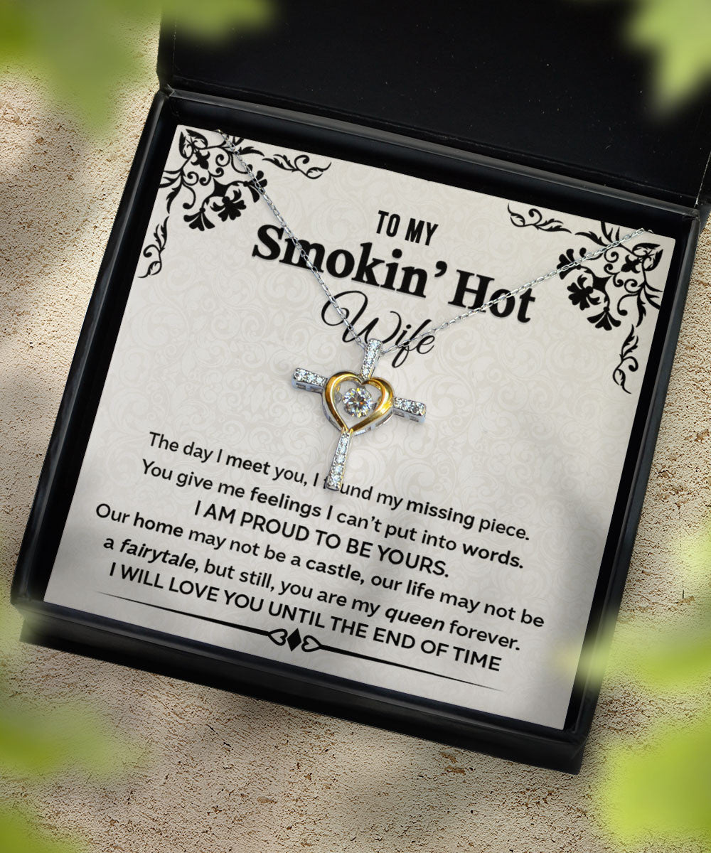 Hotwife Bracelets I Am Proud To be Yours Gift For Her Cross Dancing Necklace Toptrendygear