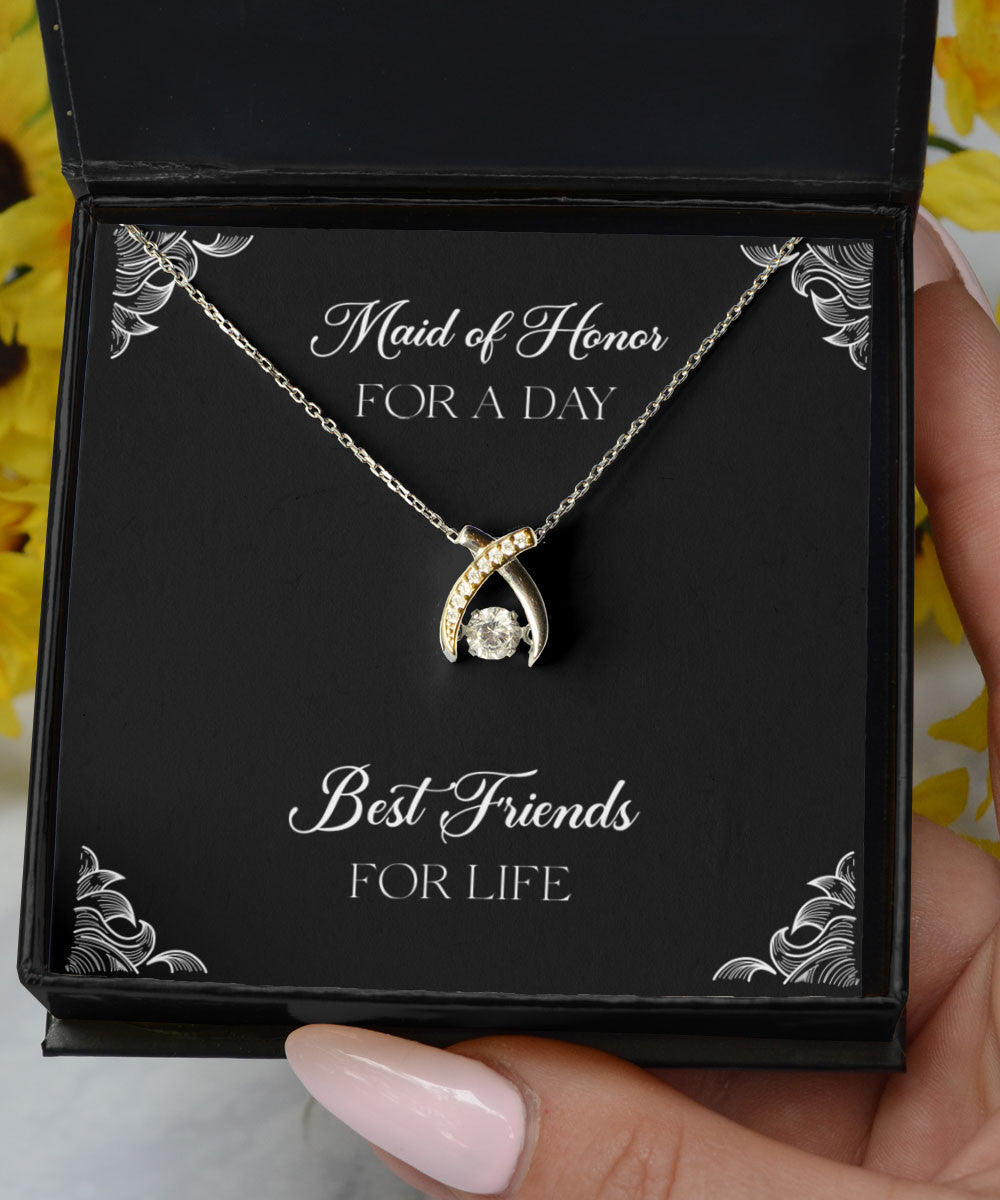 Bff Necklaces Best Friends For Life Gifts For Best Friends Gifts For Best Friends Wishbone Dancing Necklace Toptrendygear