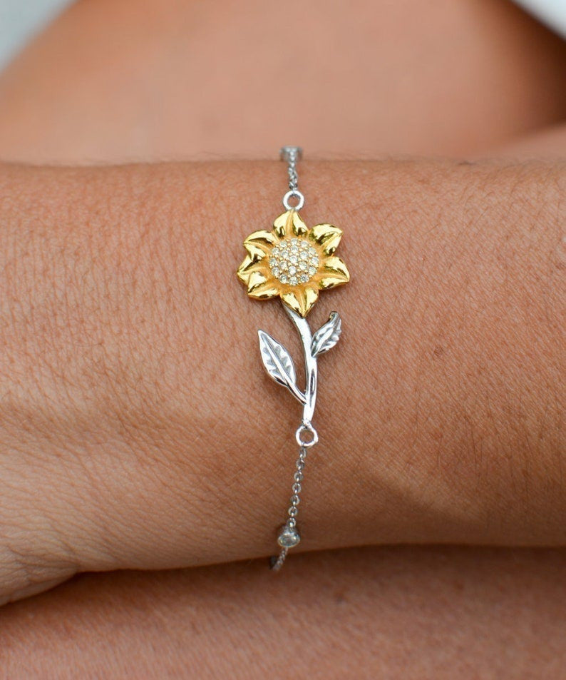 Sunflower Gift For Badass Bestie, Best Friend Gifts, Gifts For Bestie