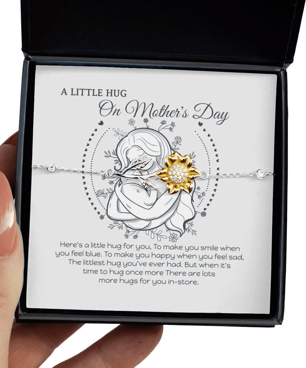 To Make You Smile When You Feel Blue Sunflower Bracelet Gift For Mom Toptrendygear