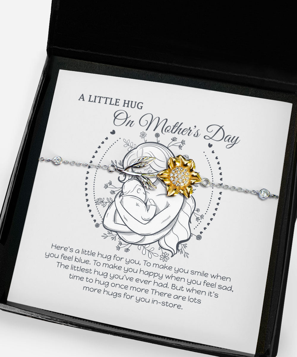 To Make You Smile When You Feel Blue Sunflower Bracelet Gift For Mom Toptrendygear