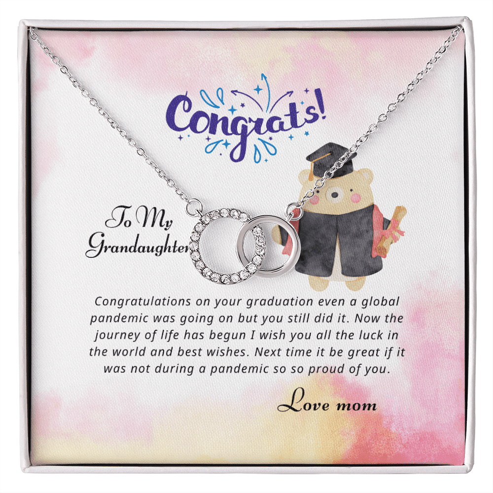 Now The Journey Of Life Has Begun Perfect Pair Necklace Gift For Granddaughter Toptrendygear