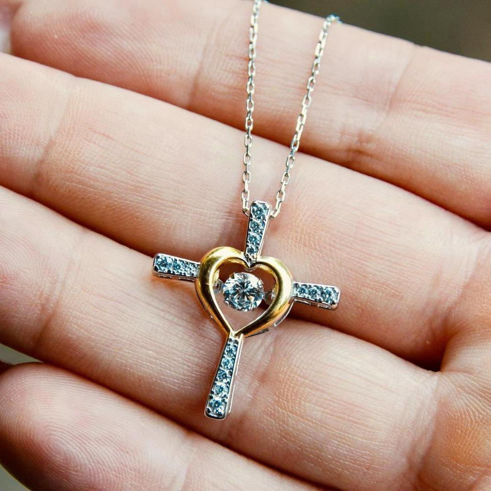 Sarcastic Sister Gifts, It's A Sister Thing You Wouldn't Understand, Sister Cross Dancing Necklace From Sister