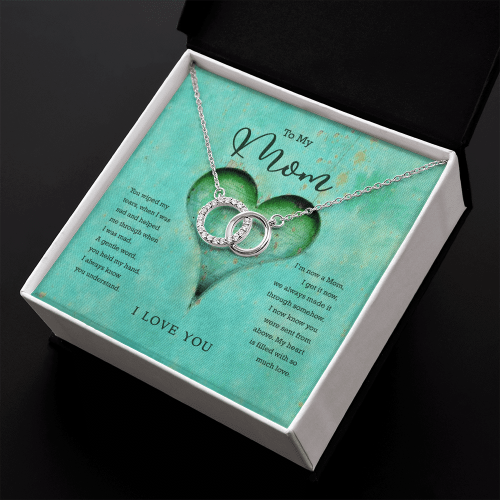 To My Mom My Heart Is Filled With So Much Love Perfect Pair Necklace Toptrendygear
