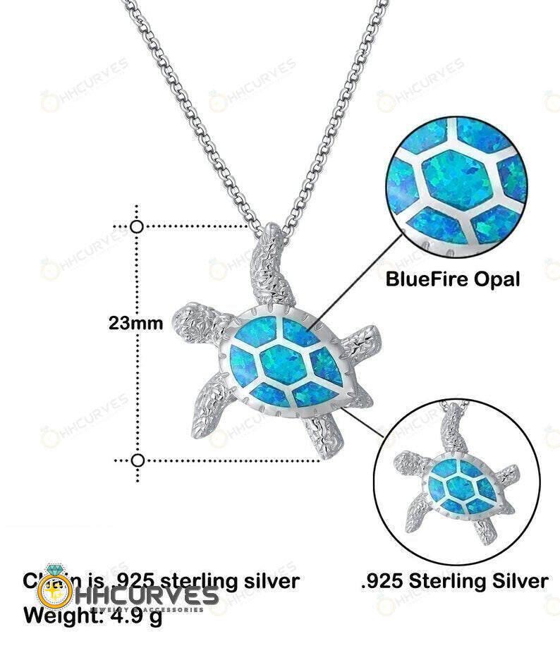 All Of Me Custom Spotify Code With Couple Photo And Song Card Opal Turtle Necklace Anniversary Gifts For Her Toptrendygear
