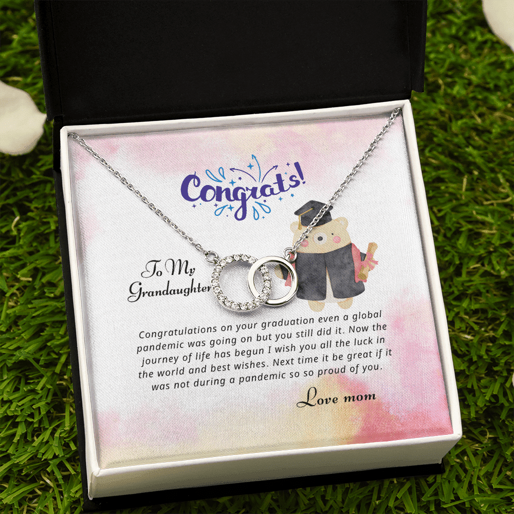 Now The Journey Of Life Has Begun Perfect Pair Necklace Gift For Granddaughter Toptrendygear
