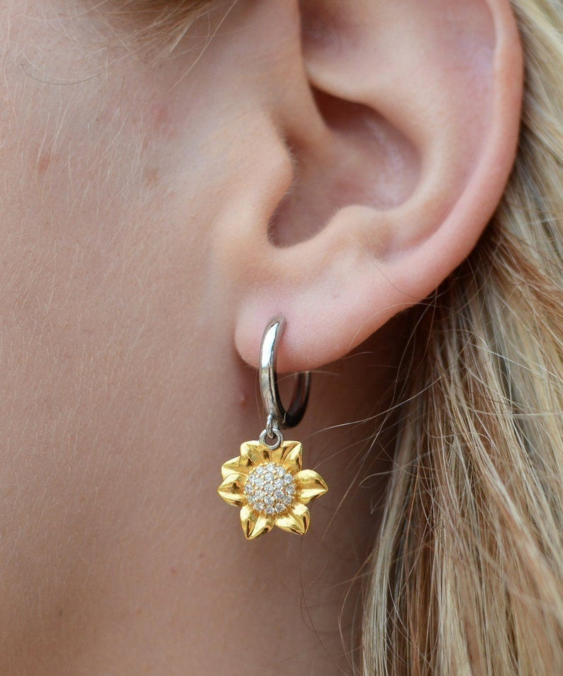 Mother Necklace The Best Kind Of Mom Raises A Registered Nurse Gift For Mom Sunflower Earrings