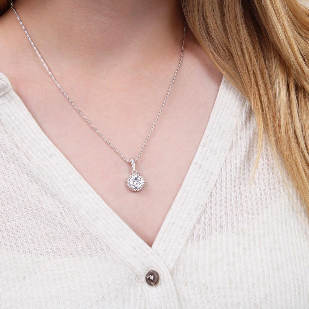 Gift For Boyfriend's Mom You've Given Me A Gracious Man Eternal Hope Necklace