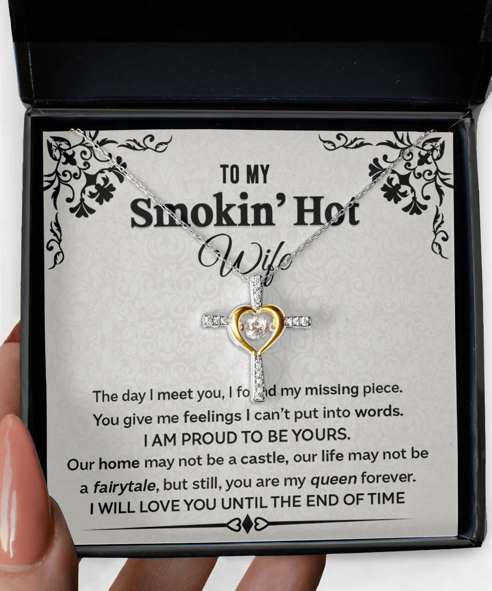 Hotwife Bracelets I Am Proud To be Yours Gift For Her Cross Dancing Necklace Toptrendygear
