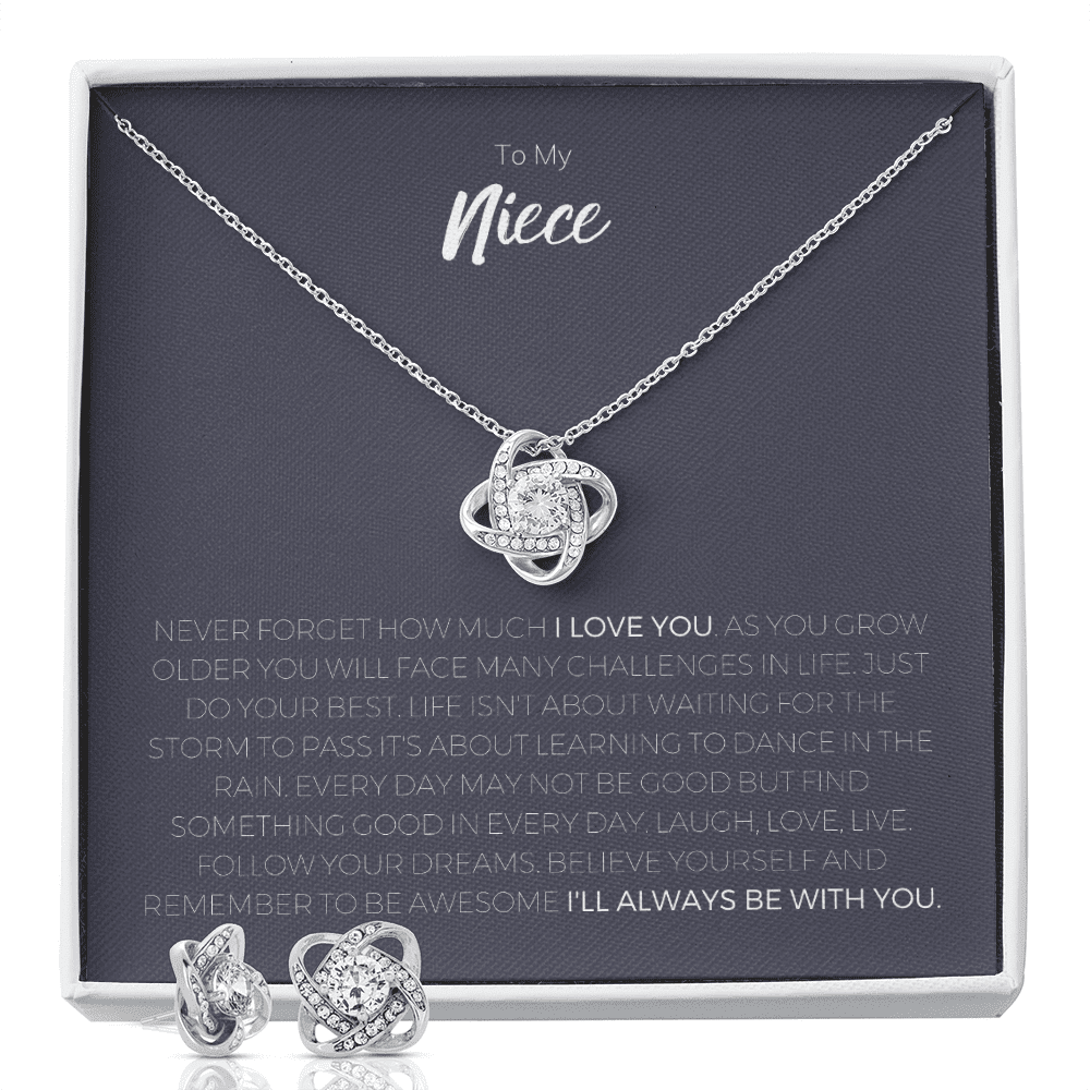 Gift For Niece I Will Always Be With You Love Knot