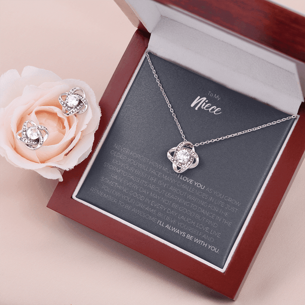 Gift For Niece I Will Always Be With You Love Knot