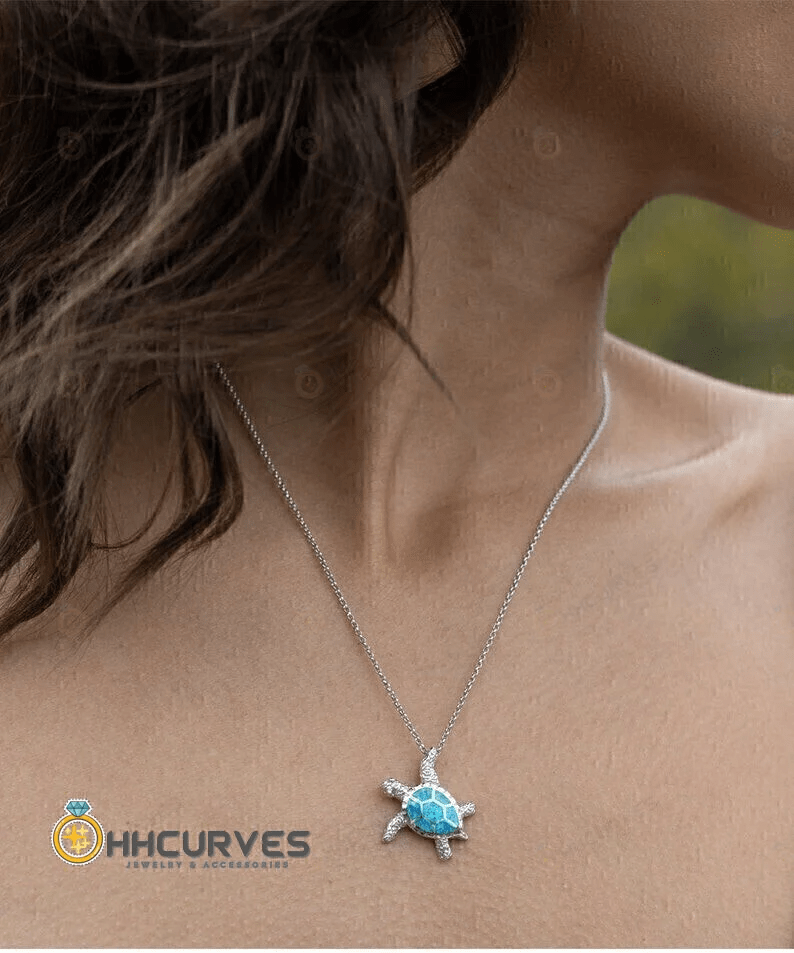 Thinking Out Loud Custom Spotify Code With Couple Photo And Song Card Opal Turtle Necklace Anniversary Gifts For Her Toptrendygear