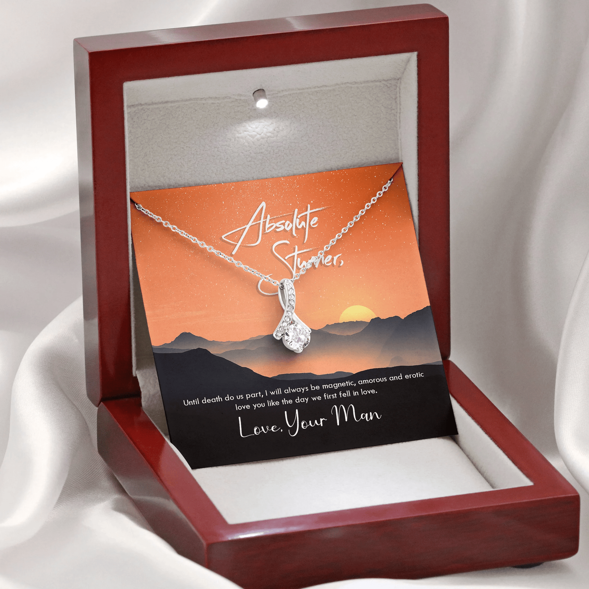 To Absolute Stunner Love You Like The Day We First Fell In Love Alluring Beauty Necklace