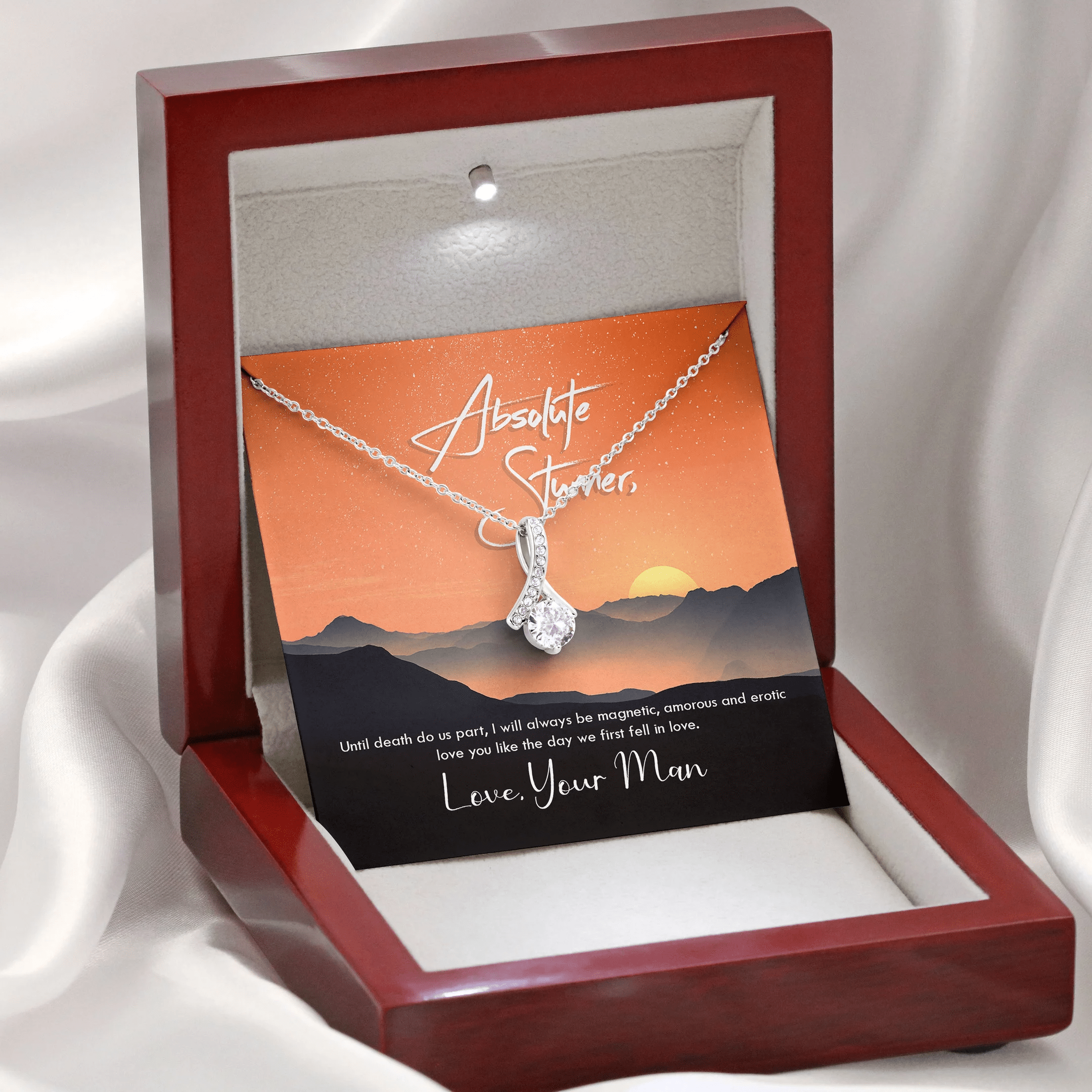 To Absolute Stunner Love You Like The Day We First Fell In Love Alluring Beauty Necklace