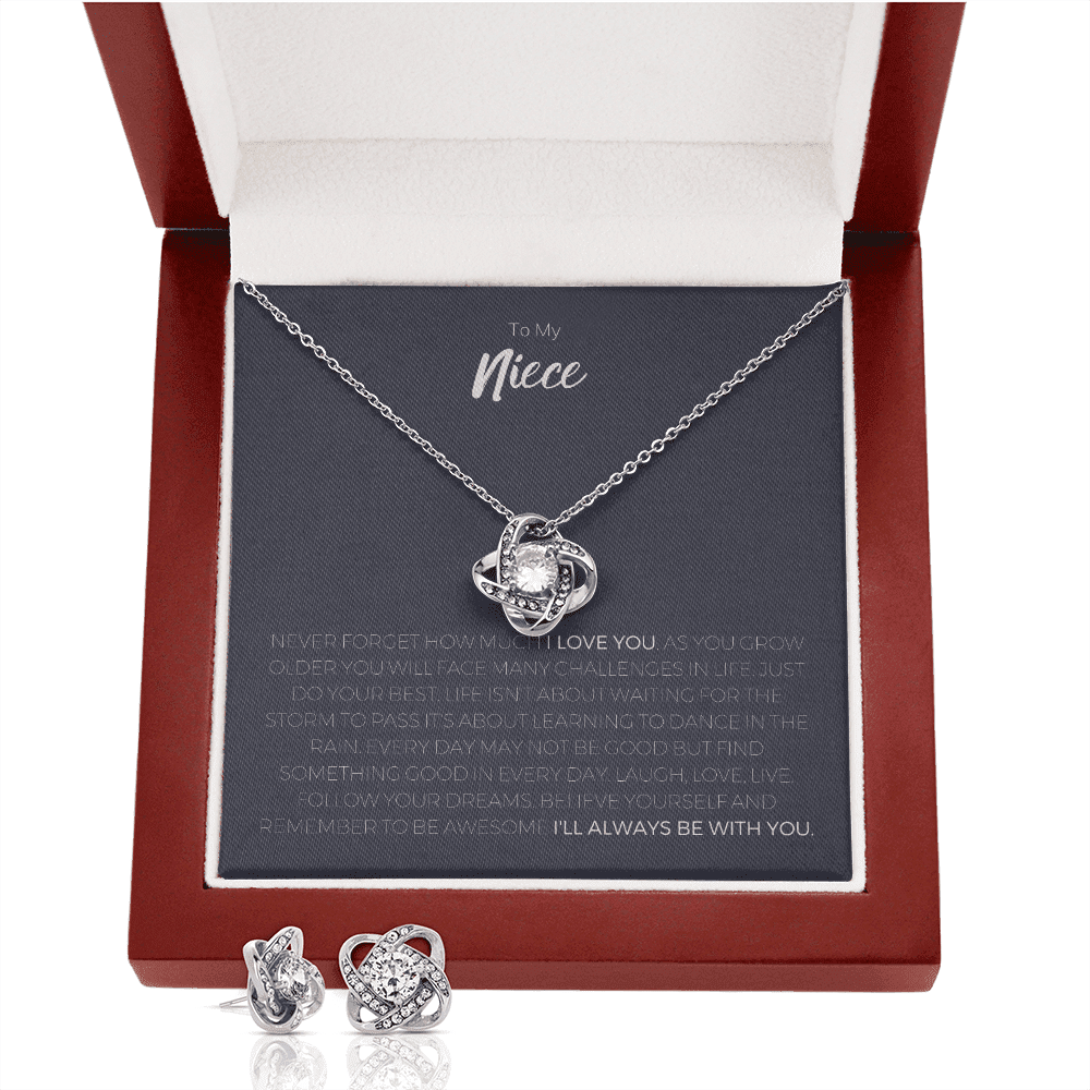 Gift For Niece I Will Always Be With You Love Knot