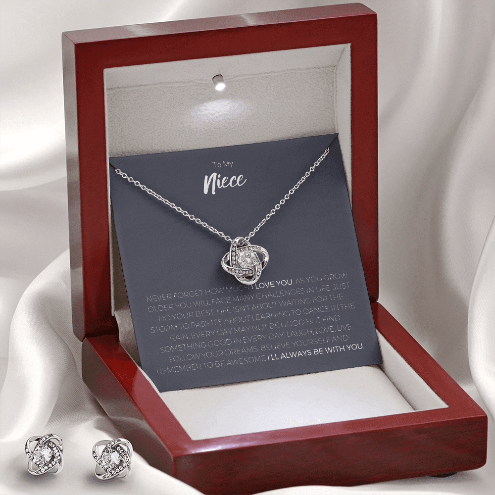 Gift For Niece I Will Always Be With You Love Knot