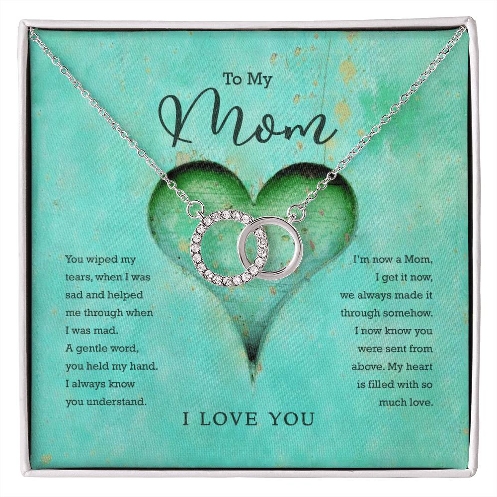 To My Mom My Heart Is Filled With So Much Love Perfect Pair Necklace Toptrendygear