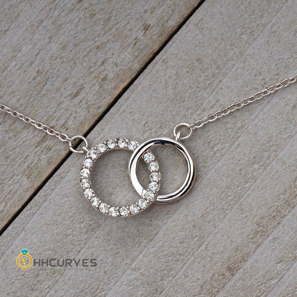 Custom Name And Date Anniversary Presents By Year One Year Down Forever To Go First Anniversary Gifts For Her Perfect Pair Necklace Toptrendygear