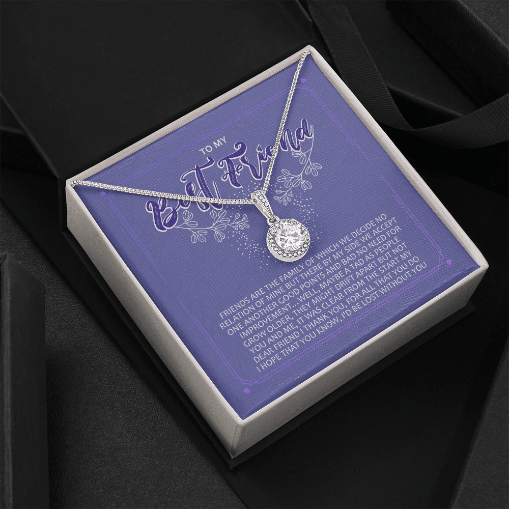 To My Best Friend I Miss You 2 Eternal Hope Necklace