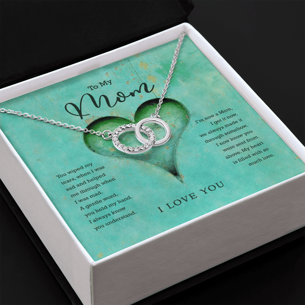 To My Mom My Heart Is Filled With So Much Love Perfect Pair Necklace Toptrendygear