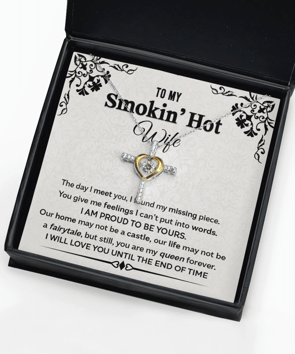 Hotwife Bracelets I Am Proud To be Yours Gift For Her Cross Dancing Necklace Toptrendygear