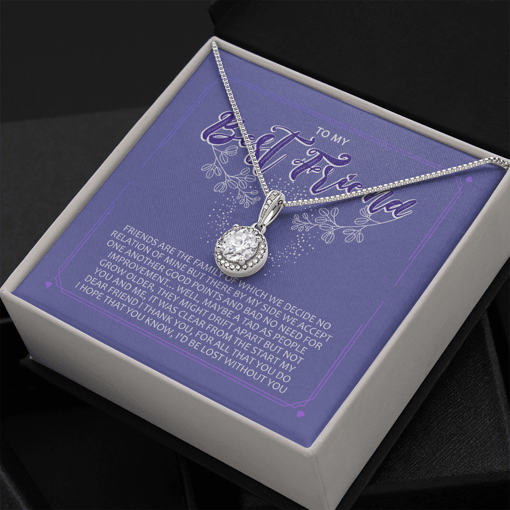 To My Best Friend I Miss You 2 Eternal Hope Necklace