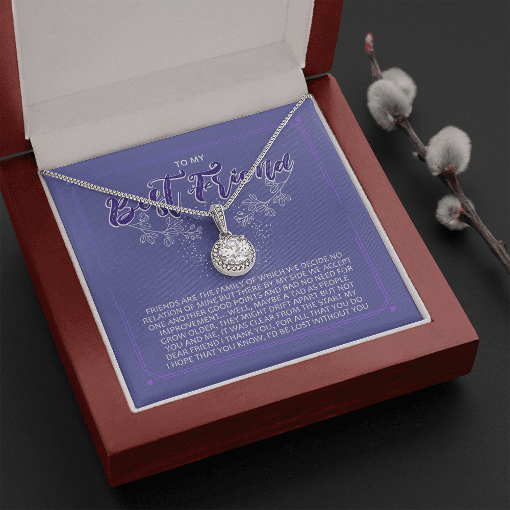 To My Best Friend I Miss You 2 Eternal Hope Necklace