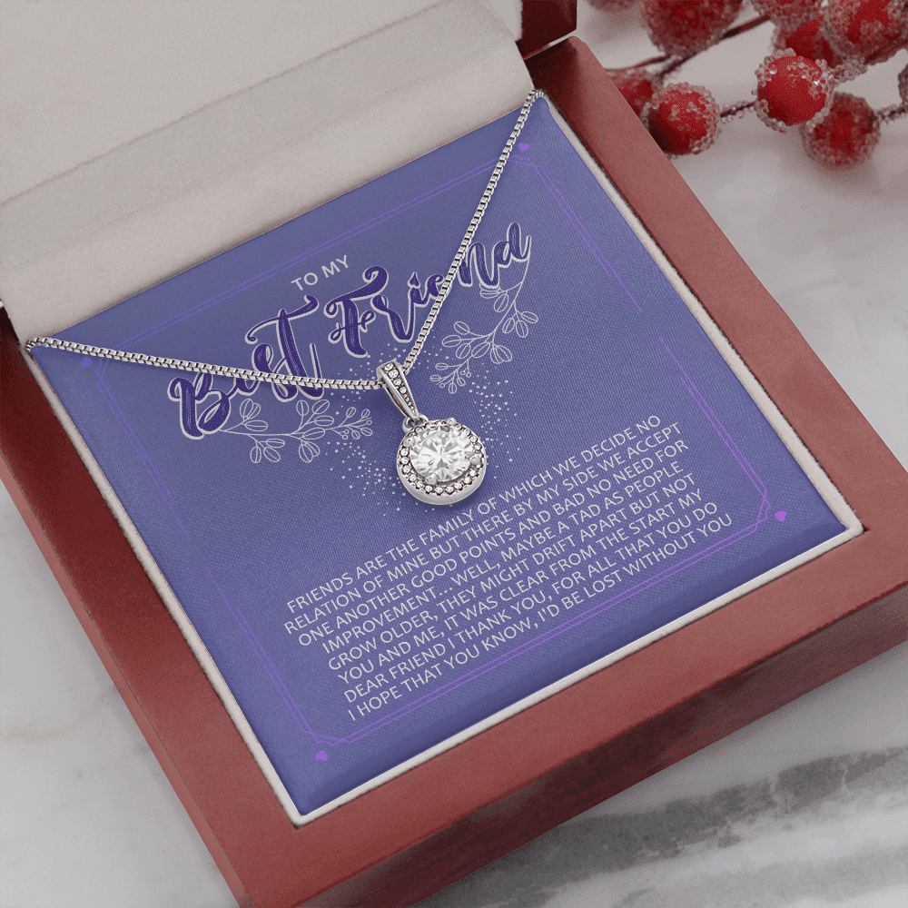 To My Best Friend I Miss You 2 Eternal Hope Necklace