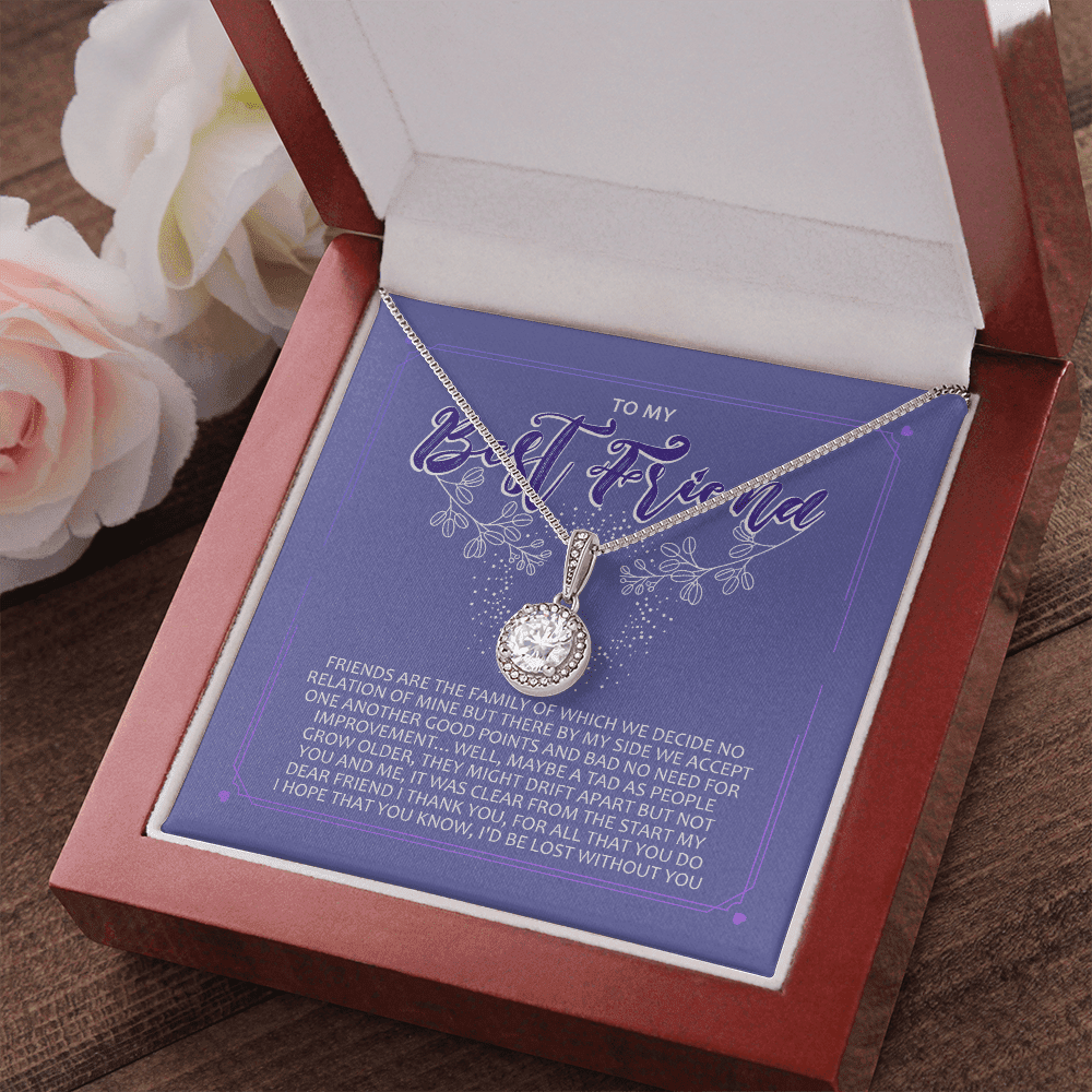 To My Best Friend I Miss You 2 Eternal Hope Necklace