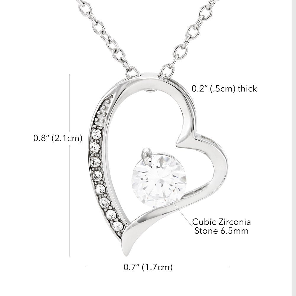 To My Beautiful Queen Always Remember I Love You Forever Love Necklace