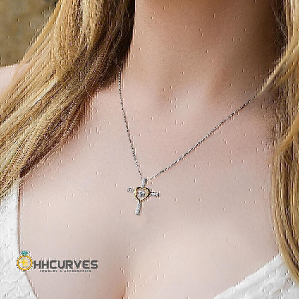 Necklaces For Girlfriend Missing You Is My Hobby Gift Ideas For Girlfriend Cross Dancing Necklace Toptrendygear