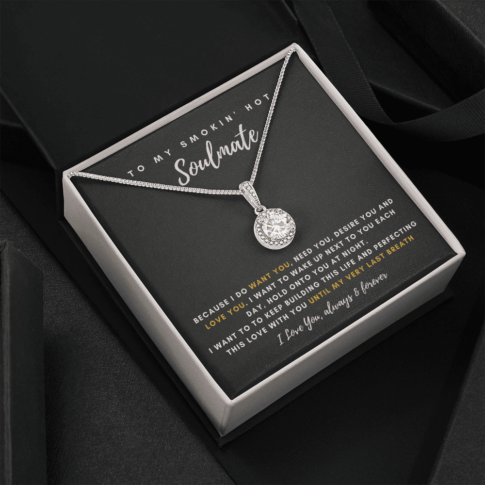 Thank You For Being The Love Of My Life Eternal Hope Necklace Gift For Her Toptrendygear