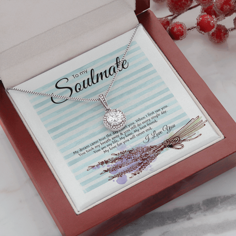 To My Soul My Dream Came True The Day I Met You Eternal Hope Necklace Toptrendygear