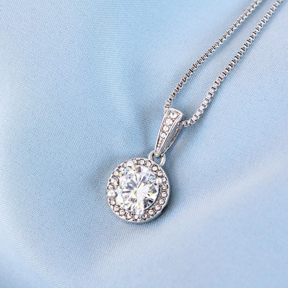 Granddaughter Necklace Hugs From Home Gift For Granddaughter From Grandma Eternal Hope Necklace
