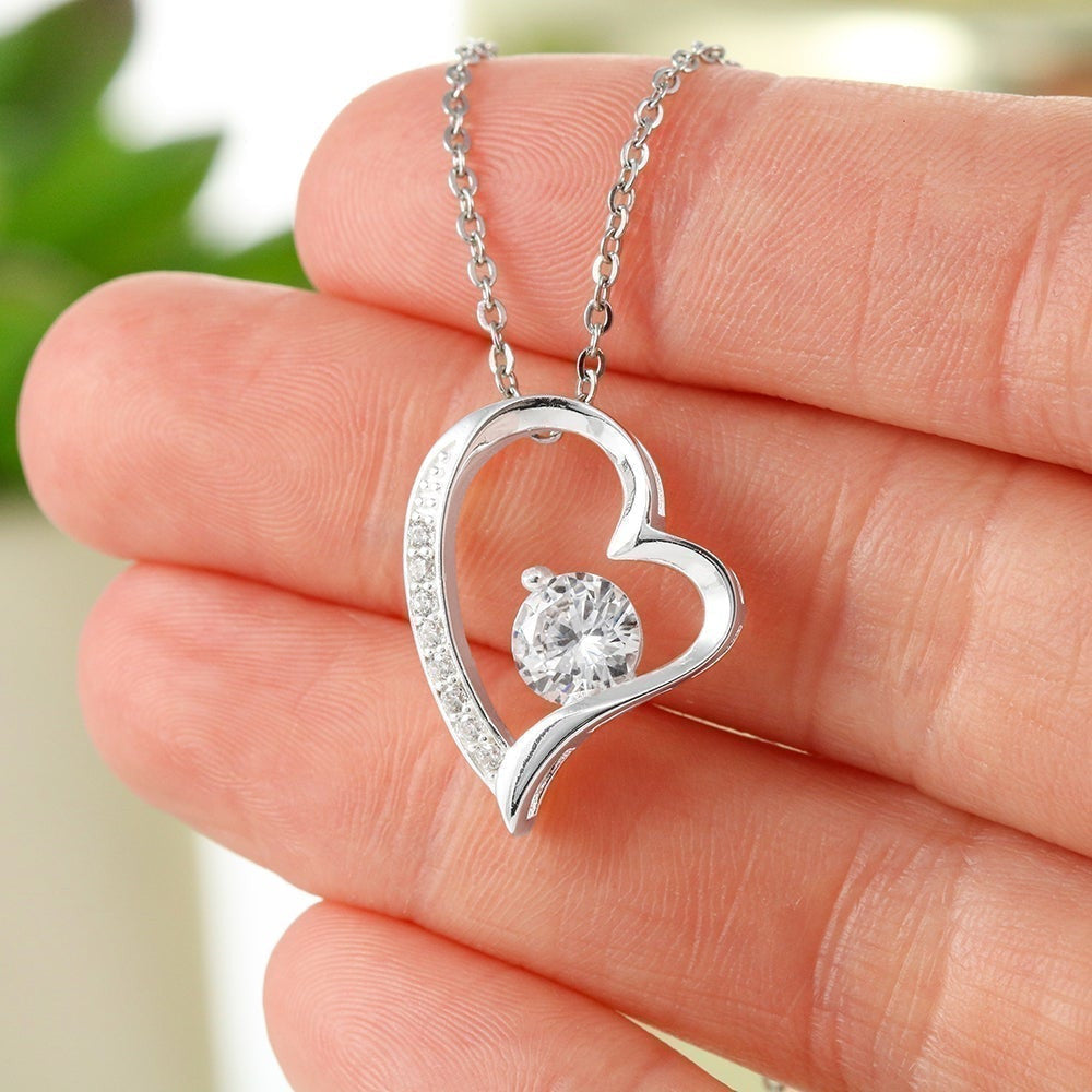 To My Beautiful Queen Always Remember I Love You Forever Love Necklace