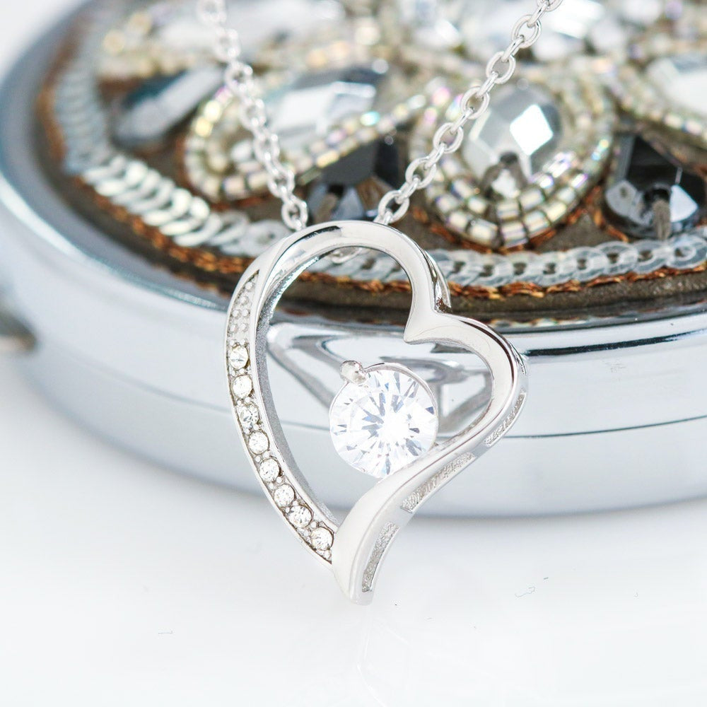 To My Beautiful Queen Always Remember I Love You Forever Love Necklace