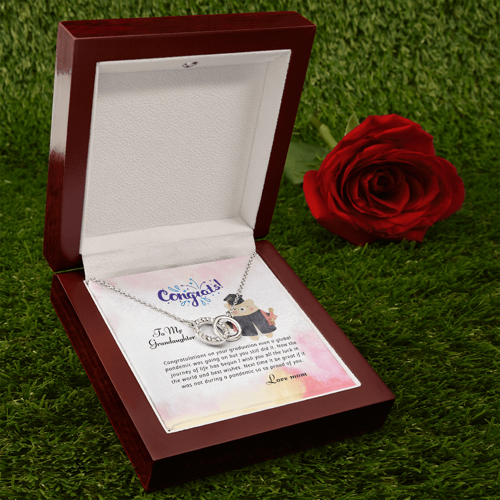 Now The Journey Of Life Has Begun Perfect Pair Necklace Gift For Granddaughter Toptrendygear