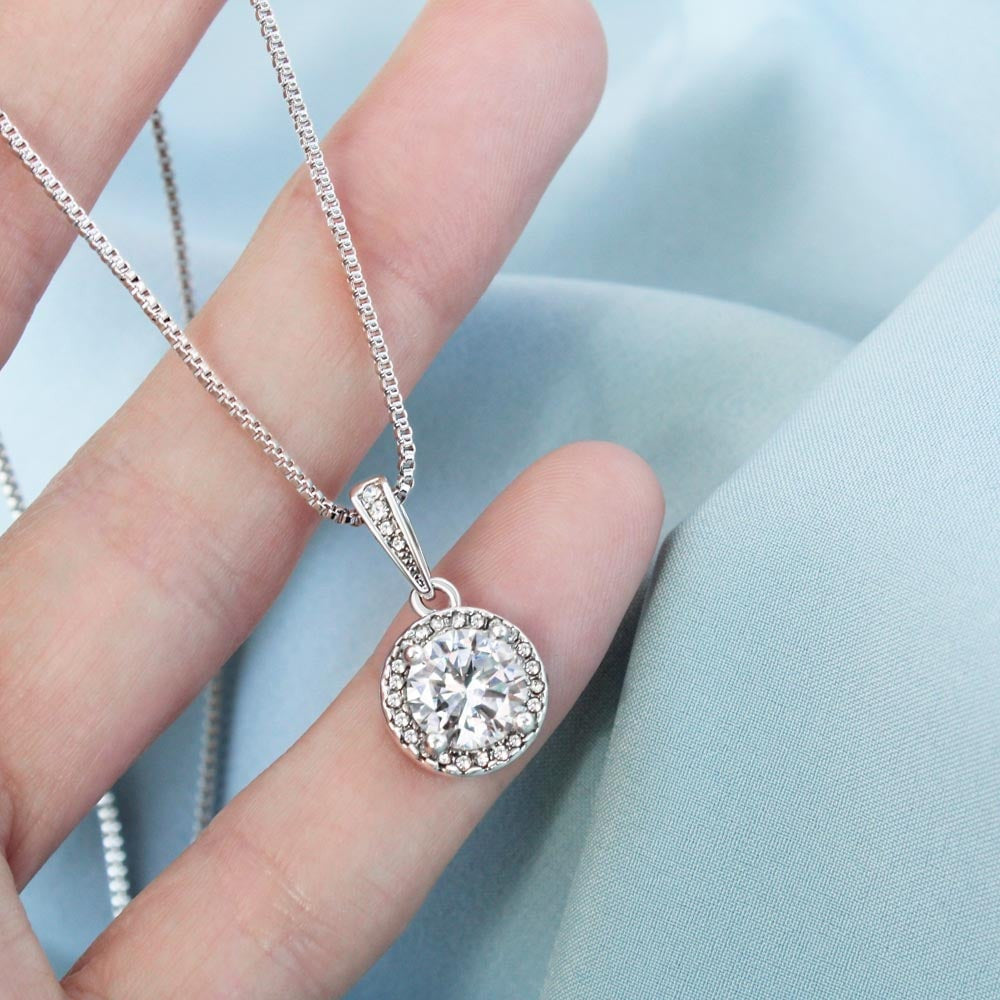 Thank You For Being The Love Of My Life Eternal Hope Necklace Gift For Her Toptrendygear