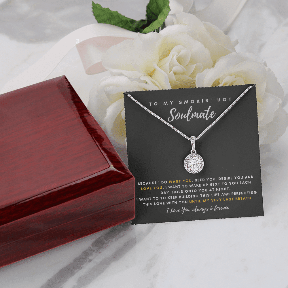 Thank You For Being The Love Of My Life Eternal Hope Necklace Gift For Her Toptrendygear