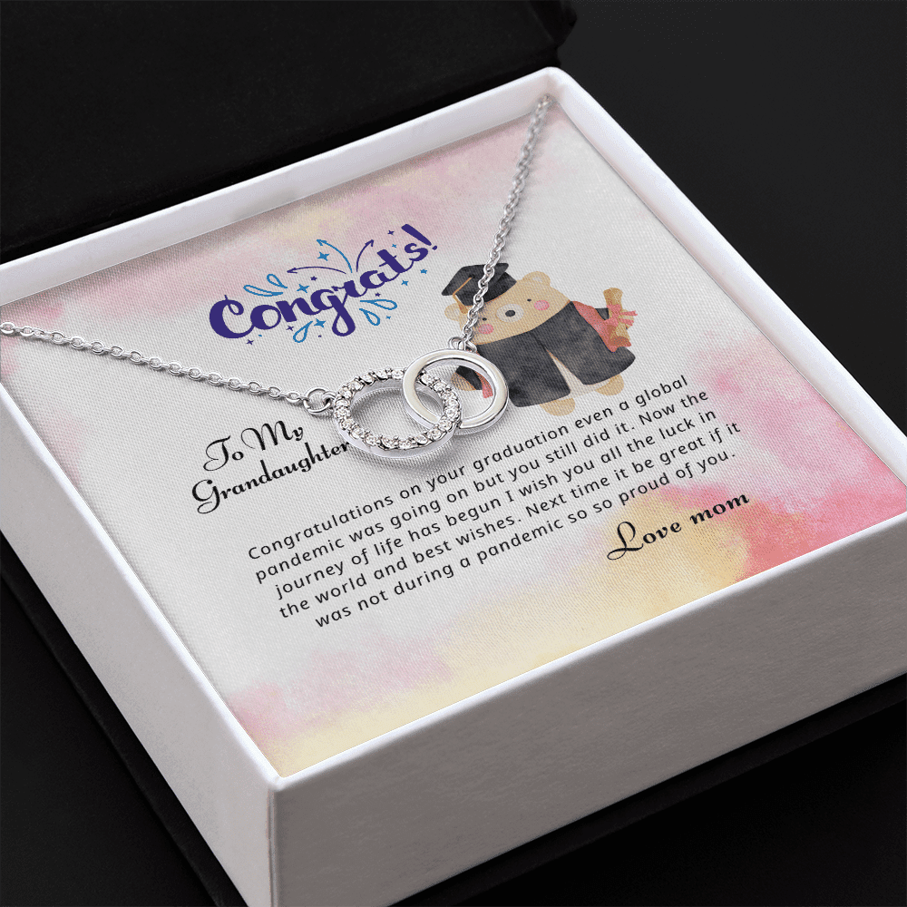 Now The Journey Of Life Has Begun Perfect Pair Necklace Gift For Granddaughter Toptrendygear