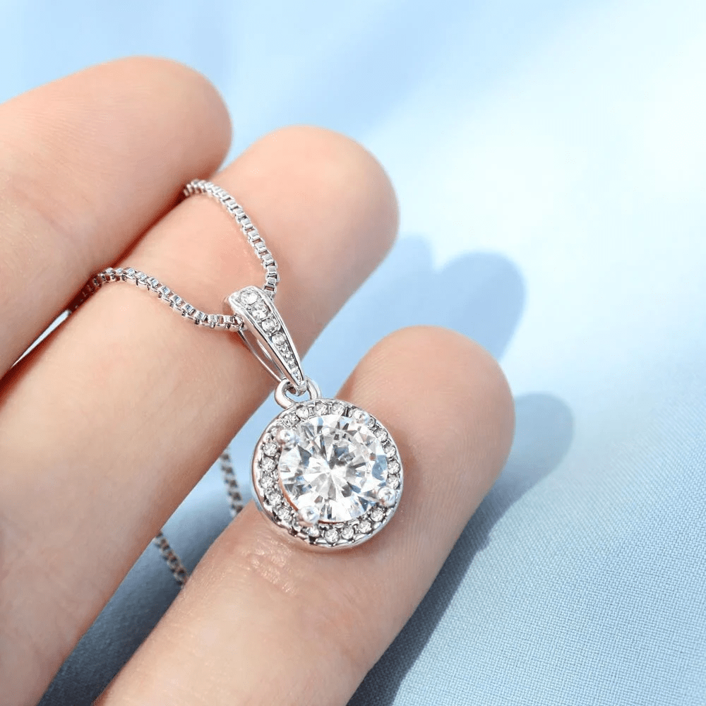 Thank You For Being The Love Of My Life Eternal Hope Necklace Gift For Her Toptrendygear