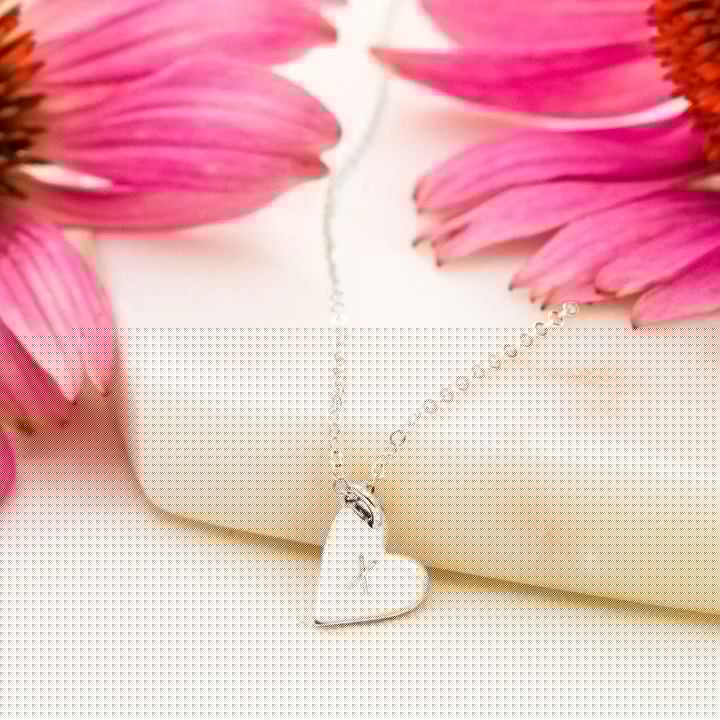 To My Daughter In Law Sweetest Hearts Necklace We Both Love The Same Man Sunflower Heart Shape Personalized Gift For Daughter In Law