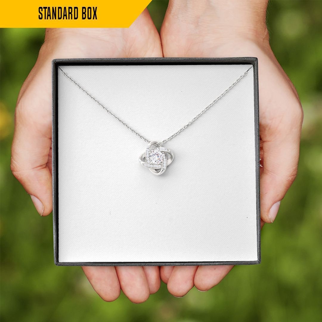 To My Wife Love Knot Necklace To My Smokin Hot Soulmate Never Forget That I Love You Personalized Gift For Wife