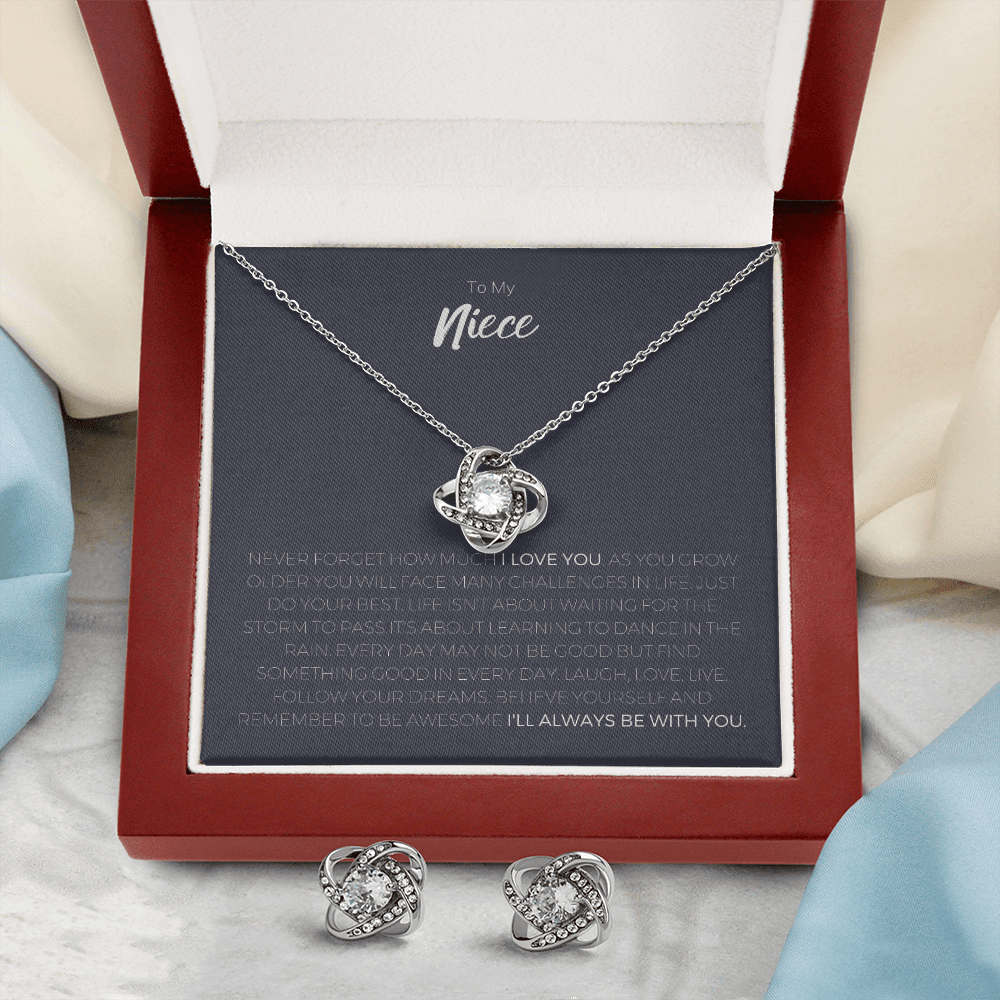 Gift For Niece I Will Always Be With You Love Knot