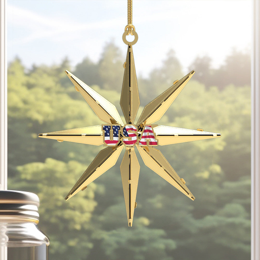 Melania Christmas Ornament USA Patriotic Christmas Tree Ornaments Home Decor