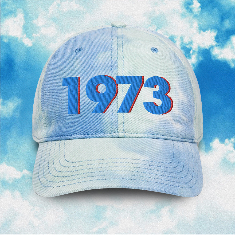 1973 Hat Abortion Rights Embroidered Hat 1973 Feminist Tie Dye Cap Women's Rights Gifts
